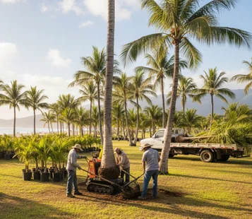 Palm Tree Sales Planting